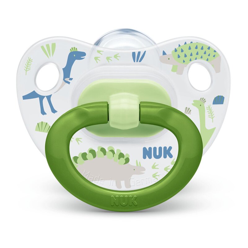Nuk - nuk - suzeta happy days silicon m1 verde 0-6 luni