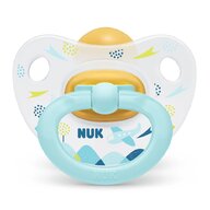 Nuk - NUK - Suzeta  Happy Kids Latex M1 Bleu 0-6 luni
