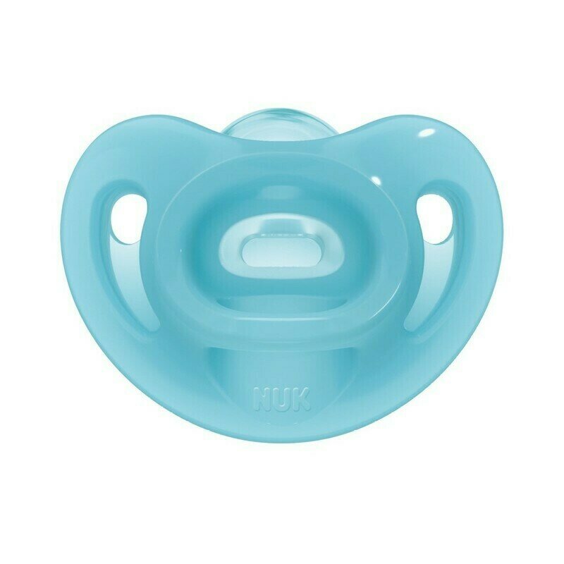 Nuk - nuk - suzeta sensitive silicon m2 bleu 6-18 luni
