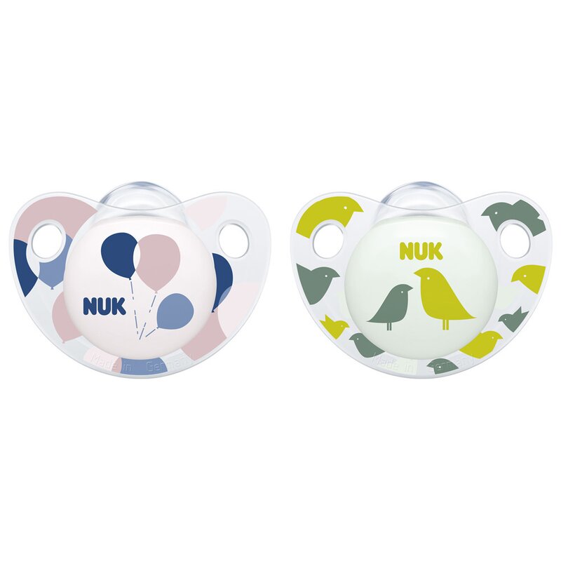 Nuk - nuk - suzeta trendline adore silicon m3 pasare 18-36 luni