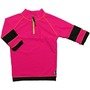 Swimpy - Tricou de baie pink black marime 122- 128 protectie UV  - 1