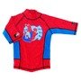 Tricou de baie Spiderman marime 110-116 protectie UV Swimpy - 1