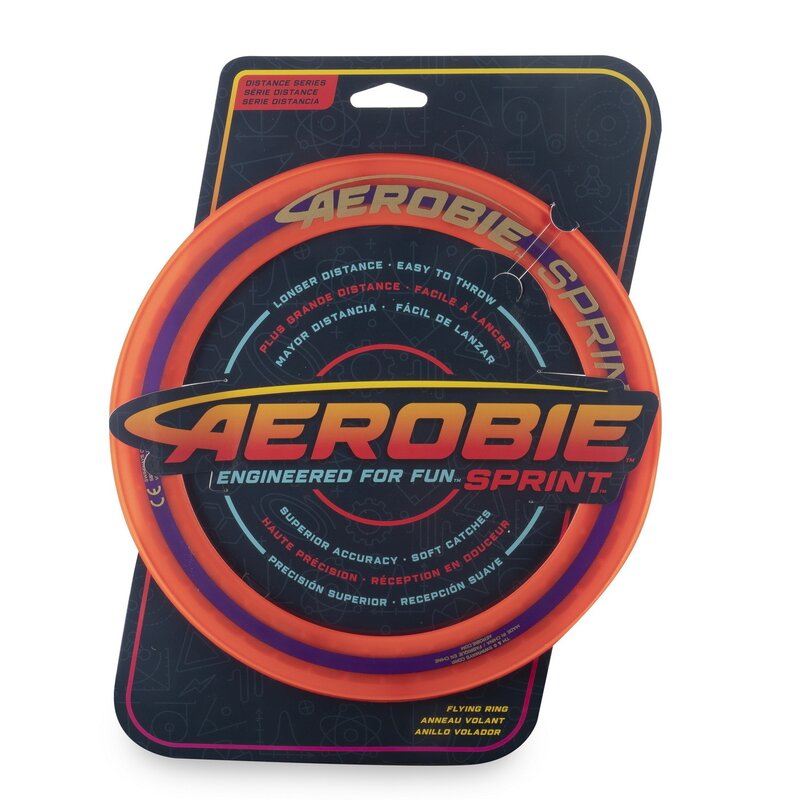 Spin master - frisbee aerobie , swimways, disc zburator, construit pentru viteza, portocaliu