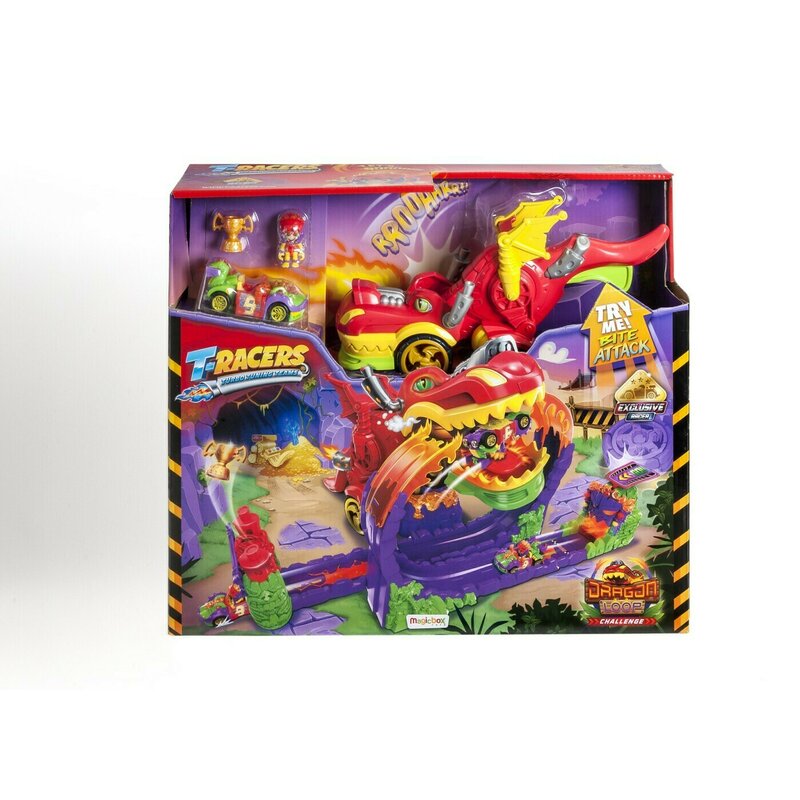 Mattel - t-racers cursa dragonului