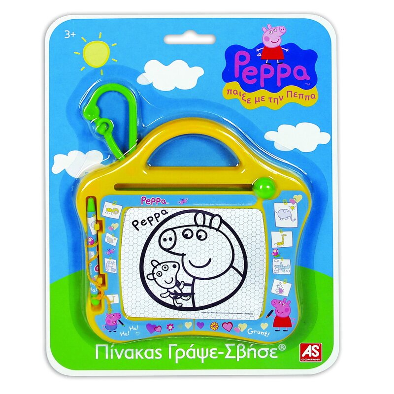 As - tablita magnetica , peppa pig