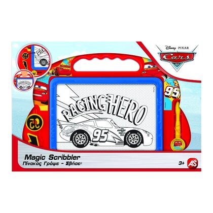 As - Tablita magnetica Magic Scribbler Medium , Disney Cars