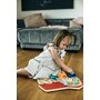 Tablita cu activitati, Free2Play, Din lemn, Cu elemente interactive, Dezvolta coordonarea mana-ochi, 40x30x6,5 cm, 18 luni+, Multicolor - 5