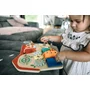 Tablita cu activitati, Free2Play, Din lemn, Cu elemente interactive, Dezvolta coordonarea mana-ochi, 40x30x6,5 cm, 18 luni+, Multicolor - 8