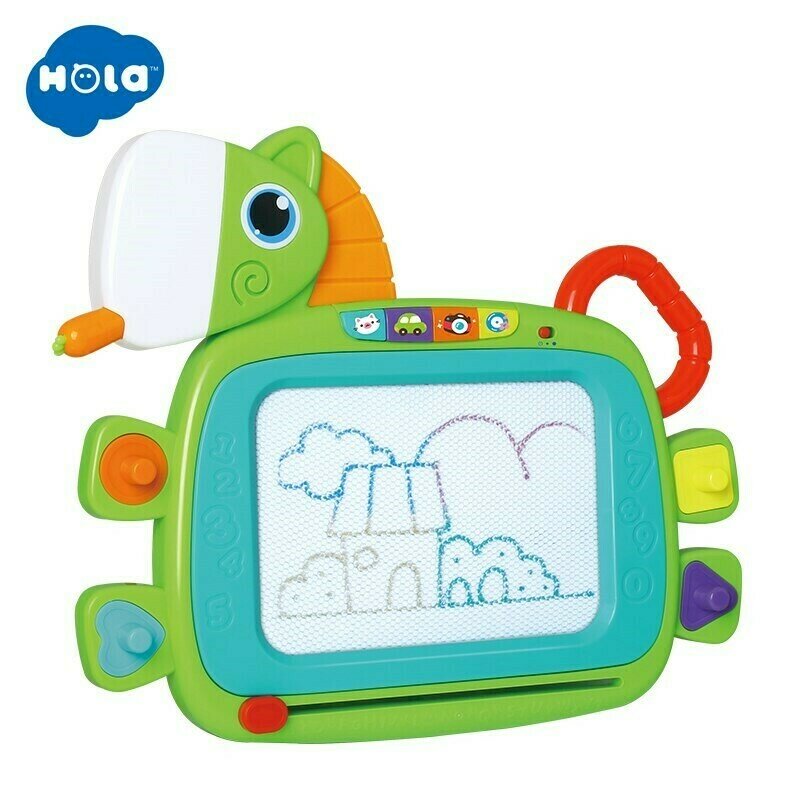 Hola - tablita magnetica , cu muzica si lumini, multicolor