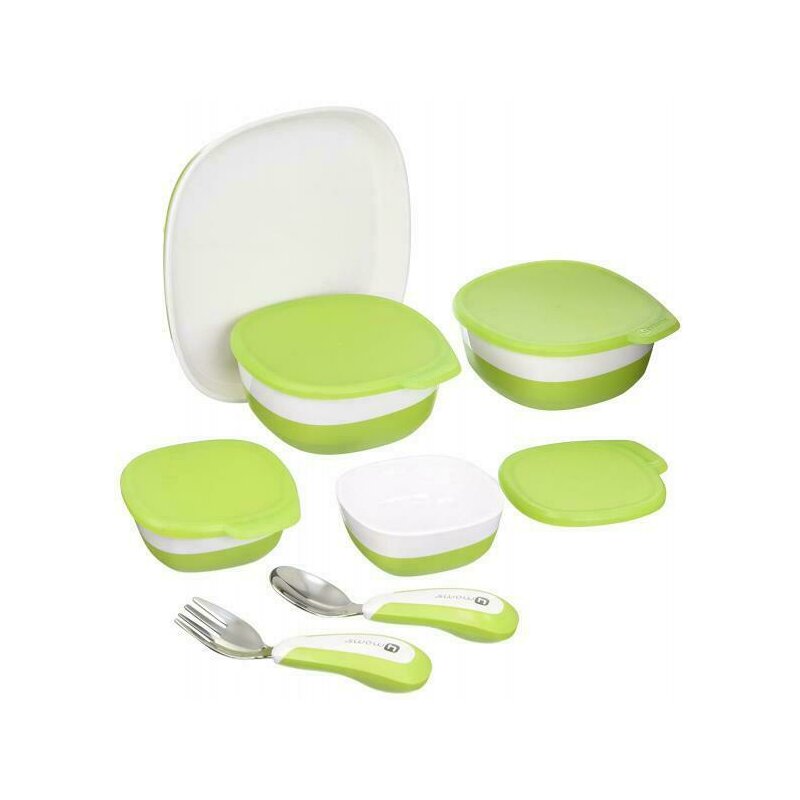 4moms - set de masa tacamuri magnetic magic, alb/verde