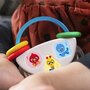 Tamburina cu zornaitoare bebelusi, Baby Einstein, Tiny Tambourine, Cu bile colorate, Stimuleaza motricitatea fina si cauza-efect, Fara BPA, 3 luni+, Multicolor - 5