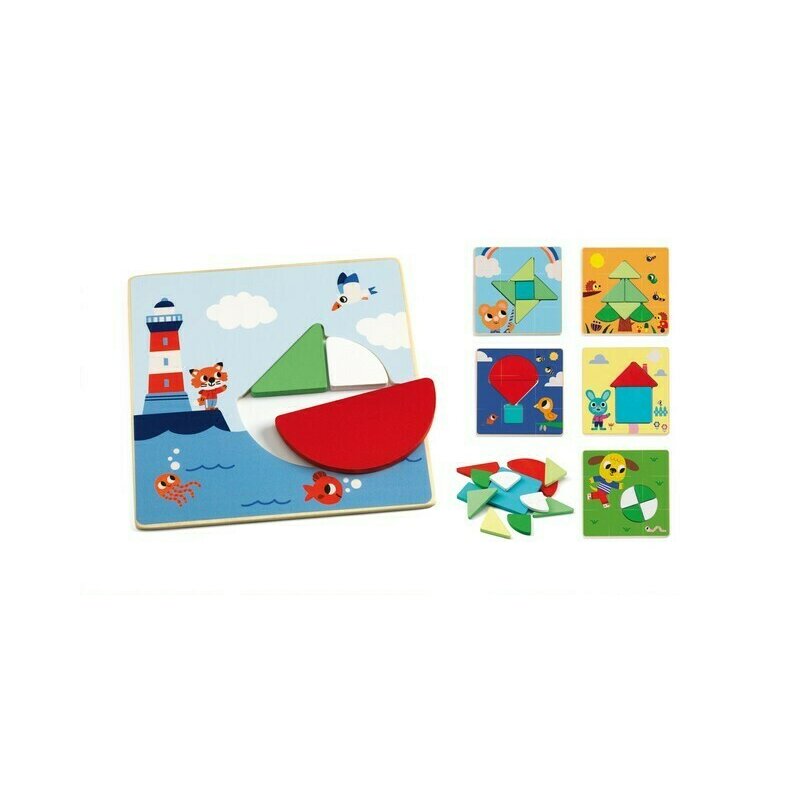 Djeco - joc educativ tangramini