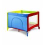 Tarc de joaca, Asalvo, Pliabil, Cu roti, Cu intrare laterala cu fermoar, 93x93 cm, Rezistent la apa, Include geanta de transport, Multicolor - 1