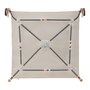 Tarc de joaca copii, Lionelo, Bonnie, Pana la 15 kg, 100 x 100 cm, Pliere compacta, Include geanta de transport, Din plasa, Cu intrare laterala cu fermoar, Cu roti, Cu salteluta din spuma, Conform cu EN12227, Bej - 13