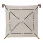Tarc de joaca copii, Lionelo, Bonnie, Pana la 15 kg, 100 x 100 cm, Pliere compacta, Include geanta de transport, Din plasa, Cu intrare laterala cu fermoar, Cu roti, Cu salteluta din spuma, Conform cu EN12227, Bej - 13