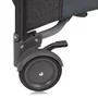Tarc de joaca copii, Lionelo, Bonnie, Pana la 15 kg, 100 x 100 cm, Pliere compacta, Include geanta de transport, Din plasa, Cu intrare laterala cu fermoar, Cu roti, Cu salteluta din spuma, Conform cu EN12227, Gri inchis - 10