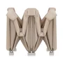 Tarc de joaca copii, Lionelo, Florence Easy Fold, 150 x 180 x 75 cm, Pliere, depliere automata, Include geanta de transport, Din plasa, Cu doua intrari laterale, 0-48 luni, Conform cu EN12227, Bej - 9