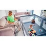 Tarc de joaca copii, Lionelo, Willow, 127 x 187 cm, Pliere compacta, Include geanta de transport, Din plasa, Cu doua intrari laterale si fermoar, Cu ventuze pentru stabilitate, Conform cu EN 12227:2010, Bej - 26