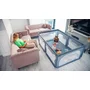 Tarc de joaca copii, Lionelo, Willow, 127 x 187 cm, Pliere compacta, Include geanta de transport, Din plasa, Cu doua intrari laterale si fermoar, Cu ventuze pentru stabilitate, Conform cu EN 12227:2010, Bej - 27