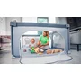 Tarc de joaca copii, Lionelo, Willow, 127 x 187 cm, Pliere compacta, Include geanta de transport, Din plasa, Cu doua intrari laterale si fermoar, Cu ventuze pentru stabilitate, Conform cu EN 12227:2010, Bej - 28
