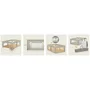 Tarc de joaca copii, Lionelo, Willow, 127 x 187 cm, Pliere compacta, Include geanta de transport, Din plasa, Cu doua intrari laterale si fermoar, Cu ventuze pentru stabilitate, Conform cu EN 12227:2010, Bej - 33