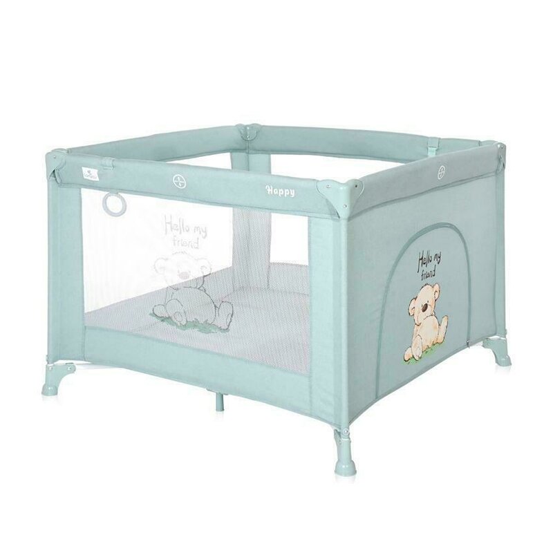 Lorelli - tarc de joaca happy game zone surf teddy din metal, 94x94 cm, albastru