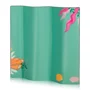 Tarc de joaca, Lionelo, Mille Plus, Pliabil, Include saltea cu densitate T25, 4 jucarii cu velcro, Manere textile, Geanta de transport, Cu roti si inchidere laterala, Pereti din plasa pentru vizibilitate si aerisire, 100 x 100 x 77 cm, Verde - 14