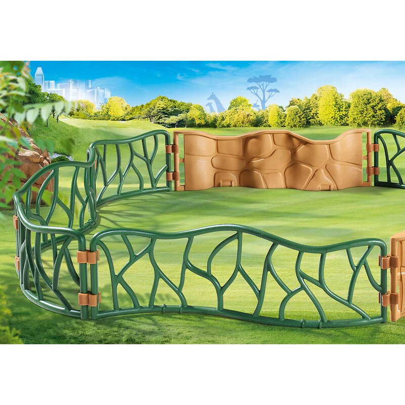 Playmobil - set de constructie tarc zoo family fun