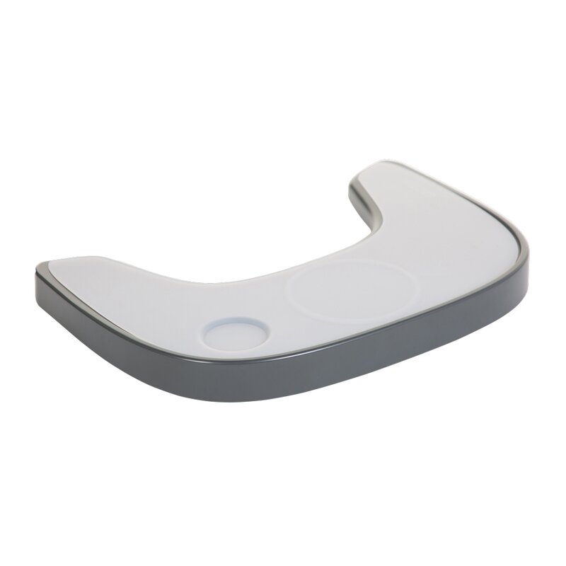 Childhome - tavita scaun de masa evolu + protectie din silicon, antracit