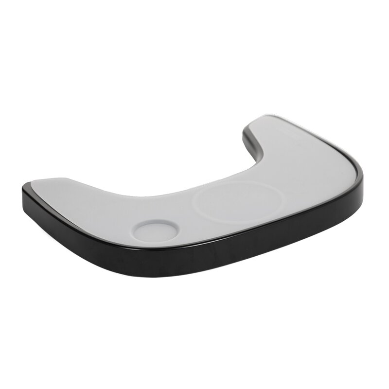 Childhome - tavita scaun de masa evolu + protectie din silicon, negru