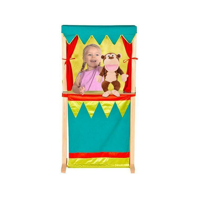 Fiesta - teatru papusi pentru hand-puppets si magazin de jucarie 3 ani+