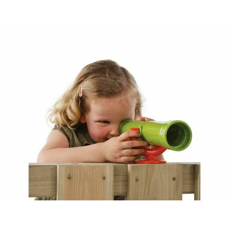 Kbt - telescop pentru spatii de joaca verde lime-orange