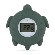 Temometru digital, Petite&Mars, Broscuta Terry, Multifunctional, Ecran usor de citit, Valoare precisa, Silicon Sigur, Avertizare temperatura, 0 luni+, Verde