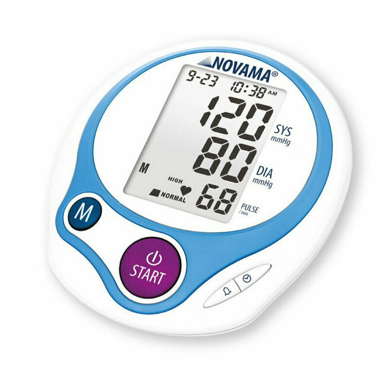 Novama - tensiometru electronic de brat home, medie 3 masuratori, memorare 60 de valori