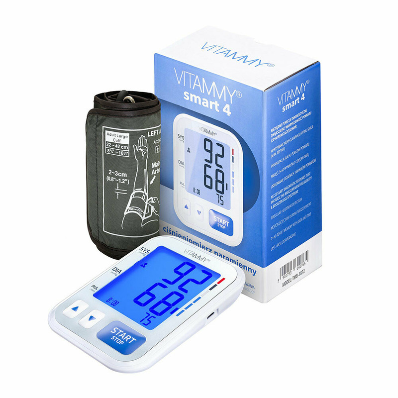 Tensiometru electronic de brat vitammy smart 4, mufa usb, masurare in timpul umflarii mansetei,...