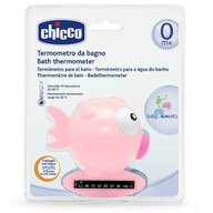 Chicco - Termometru de baie , forma de peste, Pink, 0luni+