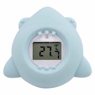 Termometru digital, FreeON, Shark, Multifunctional, Ecran usor de citit, BPA Free, 0 luni+, Blue