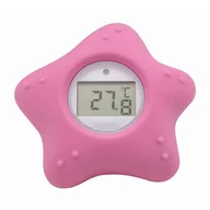Termometru digital, FreeON, Starfish, Multifunctional, Ecran usor de citit, BPA Free, 0 luni+, Pink