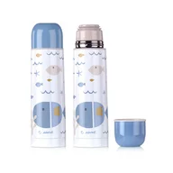 Black Friday - Reduceri Termons pentru lichide, Jane, Din otel inoxidabil, 500 ml, Fara BPA, Lazuli Blue Promotie