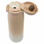 Termos lichide, FreeON, Din otel inoxidabil, Cu mentinere de temperatura de pana la 12 ore, 480 ml, Beige - 3
