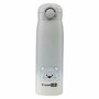 Termos lichide, FreeON, Din otel inoxidabil, Cu mentinere de temperatura de pana la 12 ore, 480 ml, Grey