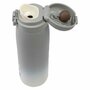 Termos lichide, FreeON, Din otel inoxidabil, Cu mentinere de temperatura de pana la 12 ore, 480 ml, Grey - 3