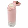 Termos lichide, FreeON, Din otel inoxidabil, Cu mentinere de temperatura de pana la 12 ore, 480 ml, Pink - 2
