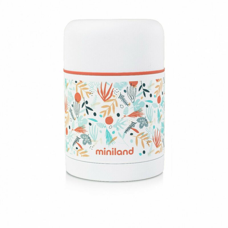 Miniland - Termos Mancare Solida 600 ml Mediteranean