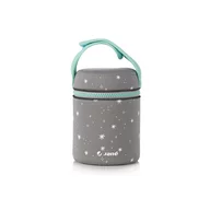 Termos mancare solida bebelusi, Jane, Din otel inoxidabil, 550 ml, Fara BPA, Cu gentuta din izopren, Mint