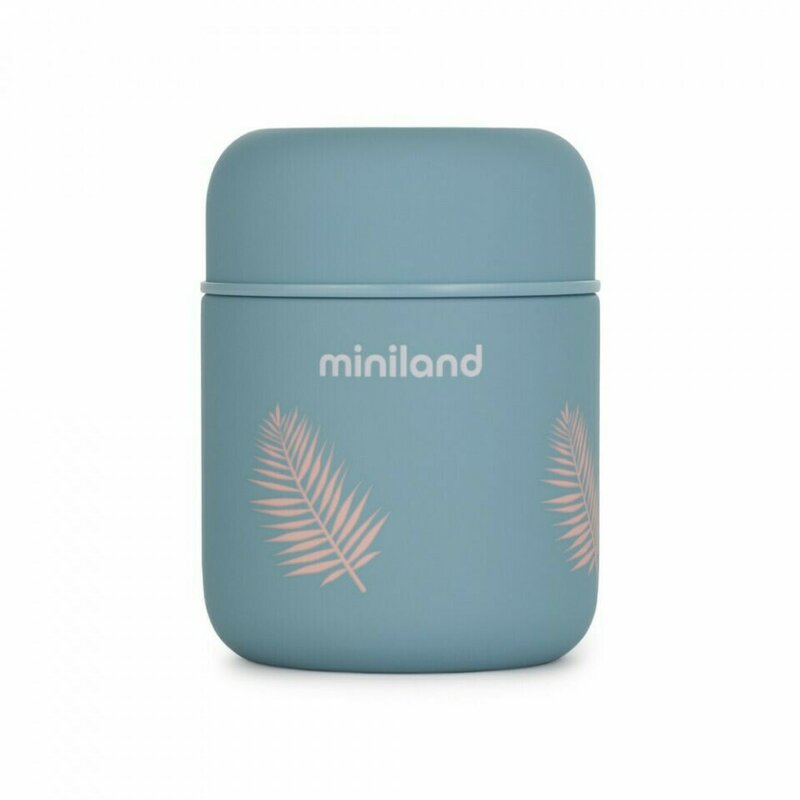 Miniland - termos mancare solida mini terra palms 280 ml