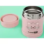 Termos, FreeON, Pentru alimente solide, Din otel inoxidabil, Mentine cald pana la 12 ore si rece pana la 24 ore, Pink Kitty - 2