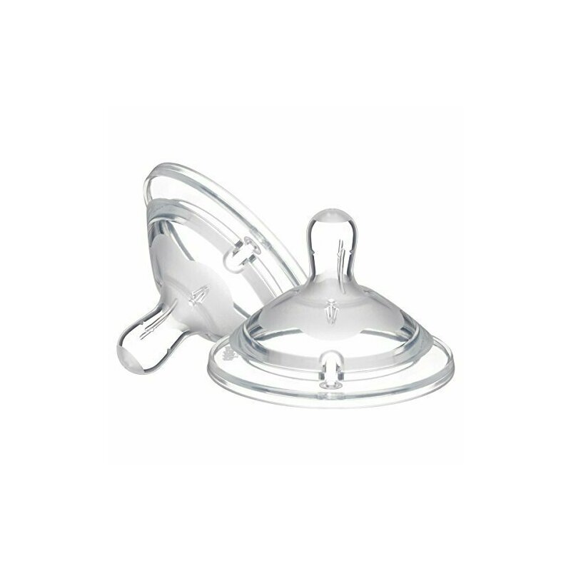 Chicco - tetina silicon natural feeling, flux rapid, 2buc, 6 luni+