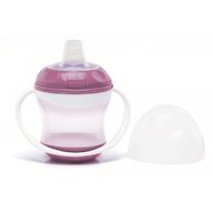 Thermobaby - Cana anti-curgere cu capac si manere Orchid Pink