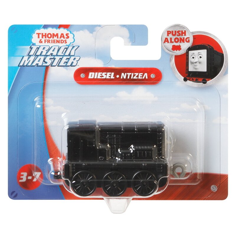 Mattel - Locomotiva Diesel , Thomas and Friends, Push along